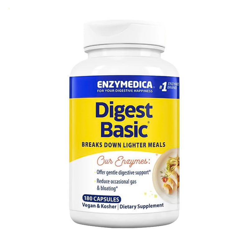 Травні ферменти Enzymedica Digest Basic Essential Enzyme Formula, 180 капсул