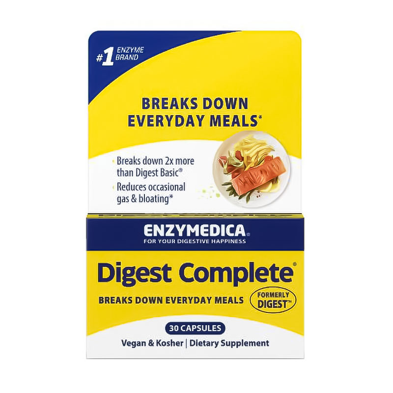 Травні ферменти Enzymedica Digest Basic Essential Enzyme Formula, 30 капсул